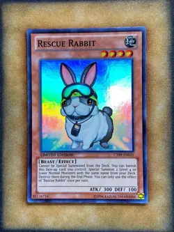 Yugioh Rescue Rabbit CT09-EN015 Super Rare Limited Edition NM - Image 1