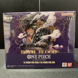 One Piece TCG Royal Blood Booster Box 24 Packs - OP-10 English Edition Sealed - Image 1