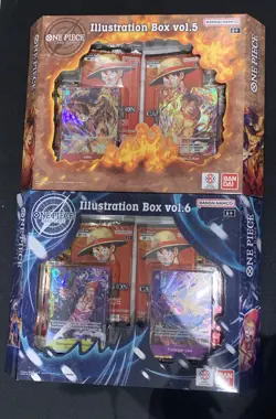 ONE PIECE TCG Illustration Box Vol 5 & Vol 6 PRB-02 OP-13 Bundle - Image 1