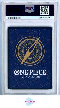 CAPONE"GANG"BEGE ONE PIECE OP04-100 2023 KINGDOMS OF INTRIGUE RARE EN PSA 10 - Image 2