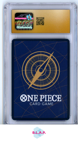 QUEEN ONE PIECE ST04-005 2023 TOURNAMENT PRM TOP 8 HOLO JAP CGC 10 PRISTINE - Image 2