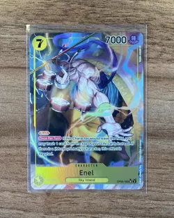 Enel OP05-100 (V.2) Alt Art One Piece TCG English SR+ - Image 1