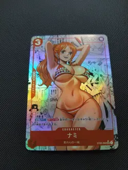 Waifu Sexy Anime Girls Cards Custom Holo - One Piece - Nami #5 - Image 1