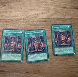 3X Magical Dimension SDSC-EN032 SD6 Yugioh Yu Gi Oh! Playset LP - Image 1