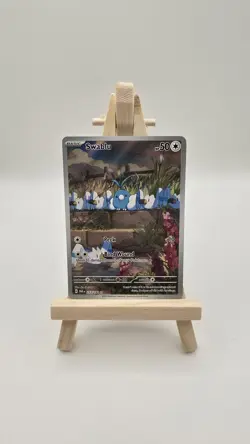 Pokemon TCG Swablu 213/182 Illustration Rare Paradox Rift - Image 1