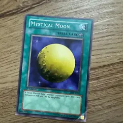 YUGIOH MYSTICAL MOON LOB-094 1ST COMMON (MP) NA PRINT 1996 - Image 1