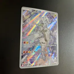 N's Reshiram 2025 Illustration Rare Journey Together IR 167/159 Near Mint - Image 2