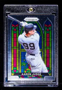 Aaron Judge RARE REFRACTOR PRIZM INVESTMENT CARD New York Yankees SP - Image 1