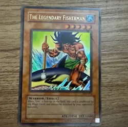 Yugioh The Legendary Fisherman PSV-076 Ultra Rare Original Print MP - Image 1