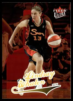 2004-05 Fleer Ultra WNBA Rookie (Minor Edge White) Lindsay Whalen #94 - Image 1