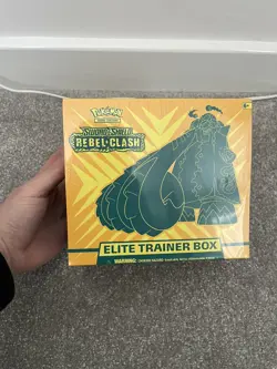 Pokemon TCG Rebel Clash Elite Trainer Box ETB Brand New Sealed ✅ Sword & Shield - Image 1