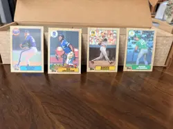 1987 Topps Baseball Complete Set 1-792 Bo Jackson RC, Bonds, McGwire, Ryan NM - Image 1