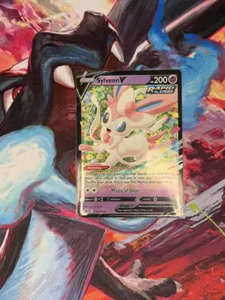 SWSH: Sword & Shield Promo Cards #SWSH202 Sylveon V - Image 1