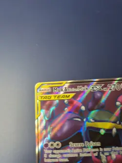 Pokemon Cards Muk & Alolan Muk GX 196/214 Unbroken Bonds Rare Ultra *1 - Image 2