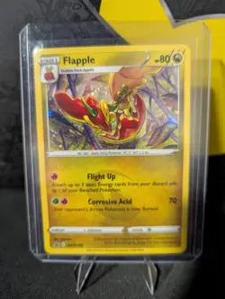 Flapple SWSH189 - SWSH Black Star Promo - Cosmos Holo Pokemon Card - Near Mint - Image 1