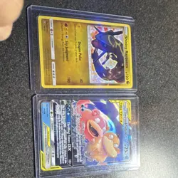 Pokemon TCG Shining Rayquaza 56/73 & Slowpoke & Psyduck GX 35/236 Card Lot 2 - Image 1
