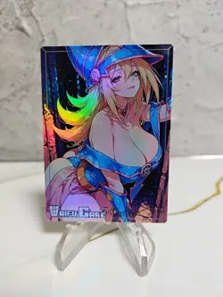 Dark Magician Girl Trading Card Waifu Goddess Story Anime Girl holo Karte Manga - Image 1