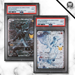 Pokemon Card Italian - Zekrom & Reshiram 25th #114/113 - Gran Festa - PSA 9 - - Image 1
