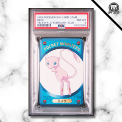 Pokemon Card Japanese - Televi-Kun February-Blue Mew Televi-Kun DX - PSA 8 NM-MT - Image 1