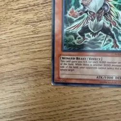 Yugioh Hunter Owl GX03-EN002 Super Rare LP - Image 2