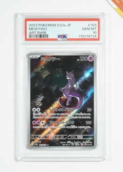 Pokemon PSA 10 Mewtwo #183 SV2a Card 151 Art Rare 2023 Japanese - Image 1