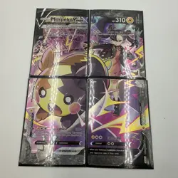 Pokemon Morpeko V-Union 4 Card Set SWSH287 SWSH288 SWSH289 SWSH290 Promo NM/Mint - Image 1