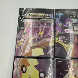 Pokemon Morpeko V-Union 4 Card Set SWSH287 SWSH288 SWSH289 SWSH290 Promo NM/Mint - Image 2