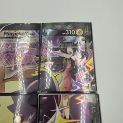 Pokemon Morpeko V-Union 4 Card Set SWSH287 SWSH288 SWSH289 SWSH290 Promo NM/Mint - Image 3