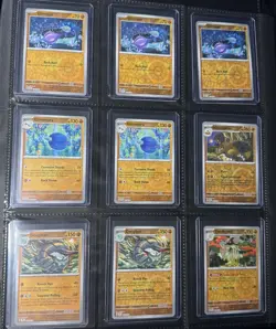 Lot of 189 Reverse Holo Foil Pokemon Cards SSP JTG PAR SVI PRE OBF DRI - Image 2
