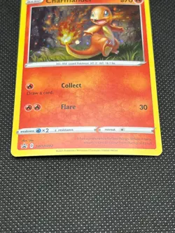 Pokemon Tcg Charmander SWSH092 SWSH: Sword & Shield Promo Card Cosmo Holo - Image 2