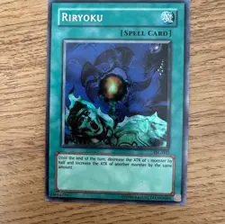 YuGiOh! Riryoku TSC-002 Prismatic Secret Rare Holo TCG Card LP - Image 1