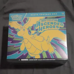 Pokemon Mega Evolution Ascended Heroes Elite Trainer Box Booster Promo Card 2026 - Image 1
