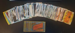 STAR WARS EMPIRE STRIKES BACK TOPPS 1980 STARTER SET / LOT 70 CARDS EXMT - NM - Image 1