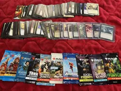MTG-Magic The Gathering Big Bundle: Booster Packs - Lorwyn, TMNT, Singles, Kami - Image 1