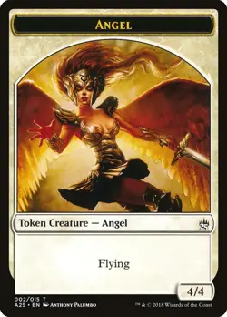 MTG Angel ** Masters 25 Tokens ** English (NM) - Image 1