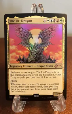 MTG Magic the Gathering The Ur-Dragon Secret Lair Drop Series LP FOIL - Image 1
