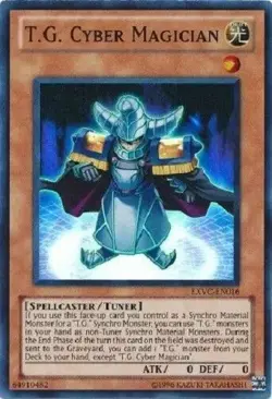 *** T.G. CYBER MAGICIAN *** MINT/NM SUPER RARE EXVC-EN016 YUGIOH! - Image 1