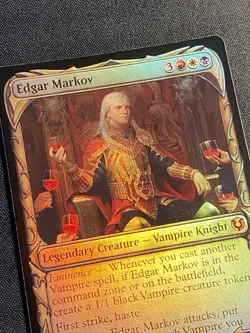 Edgar Markov Showcase Foil M 0328 Innistrad Remastered INR MTG NM - Image 3