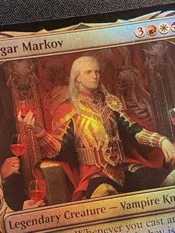 Edgar Markov Showcase Foil M 0328 Innistrad Remastered INR MTG NM - Image 4