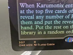 Karumonix, the Rat King (Showcase) Phyrexia: All Will Be One Foil - Image 2