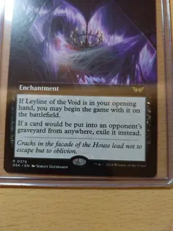 Leyline of the Void Extended Art Rare, Duskmourn House Of Horror #376, MTG Magic - Image 2