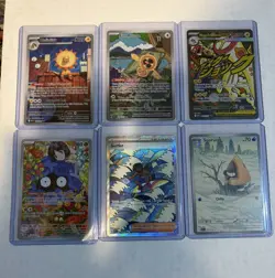 Pokemon Ascended Heroes Lot of 6 SIR, Illustration Rare’s Surfer, Tangela - Image 1