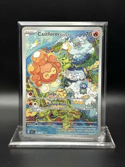 2025 Pokemon Surging Sparks - Castform Sunny Form No. 195/191 - Image 1