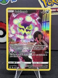 Pokemon TCG Spiritomb TG09/TG30 Lost Origin Full Art Trainer Gallery Near Mint - Image 1