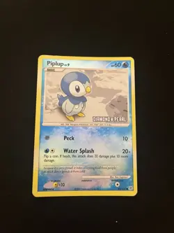 Piplup 93/130 PL Pokemon Cards Stamped Reverse Holo Rare Diamond & Pearl Promo - Image 1