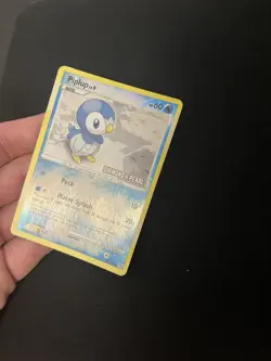 Piplup 93/130 PL Pokemon Cards Stamped Reverse Holo Rare Diamond & Pearl Promo - Image 4