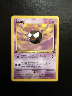 💎 Vintage 1st Edition Gastly 💎 | NM | Pokemon TCG Card - Image 1