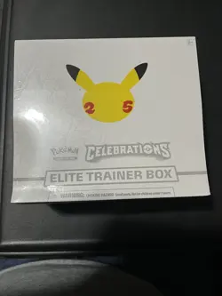 Pokemon TCG: 25th Anniversary Celebrations Elite Trainer Box (2021) 820650809439 - Image 1