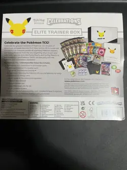 Pokemon TCG: 25th Anniversary Celebrations Elite Trainer Box (2021) 820650809439 - Image 2