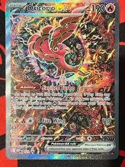 Pokemon Mega Evolution Oricorio Ex 24 Black Star Promo Phantasmal Flames NM #024 - Image 1